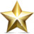 Golden star Icon